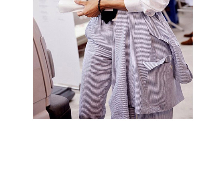 Costume homme en chanvre pour été - Ref 1563479 Image 9