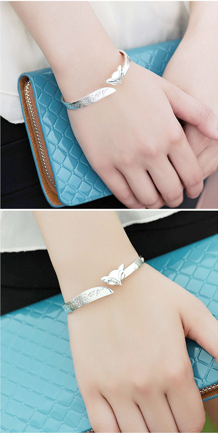 [Mua hai tặng một miễn phí] sterling bạc bracelet bracelet trang sức để gửi bạn gái của mình để gửi mẹ-in-law quà tặng đa năng push-pull vòng đeo tay