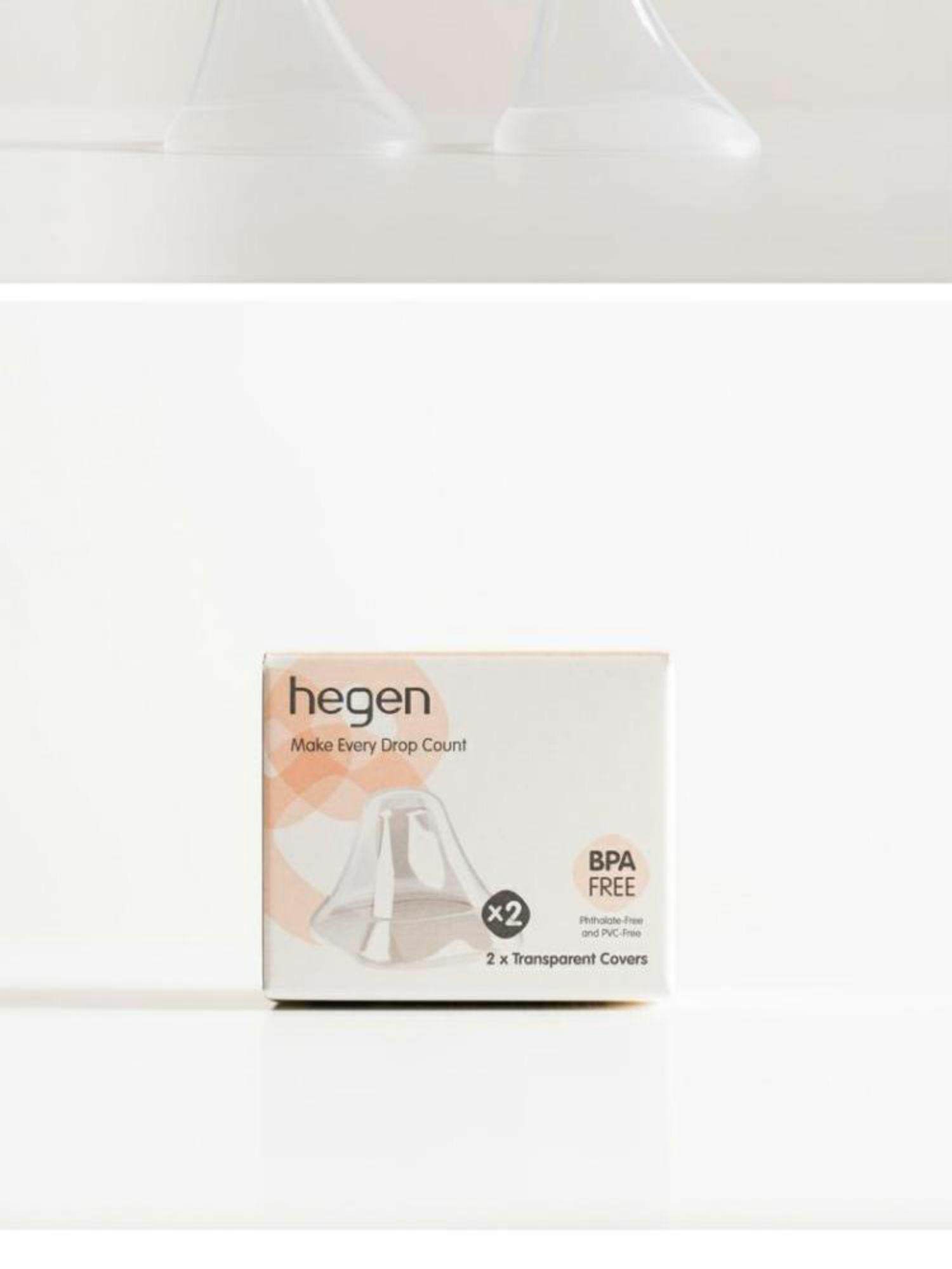 Крышка для бутылочек hegen海格恩原装透明奶瓶盖子防尘盖奶瓶盖原装配件正品单个装