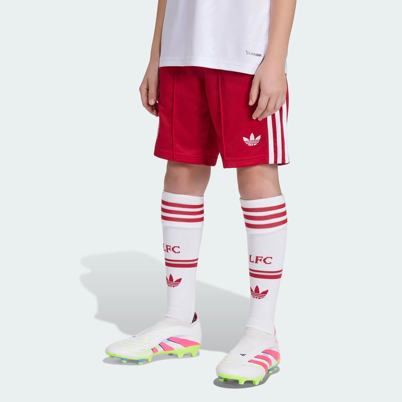 Adidas Men's and Women's Liverpool Away Fan Version Quick-Dry Drawstring Mid-Waist Shorts Kb8309 Adidas Men's and Women's Liverpool Away Fan Version Quick-Dry Drawstring Mid-Waist Shorts Kb8309