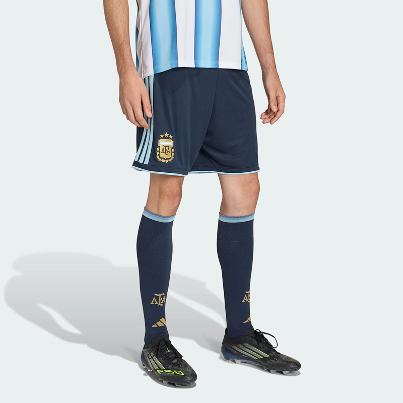 Adidas Men's Argentina National Team World Cup Shorts Home Fan Edition Quick-Dry Shorts Jm1325
