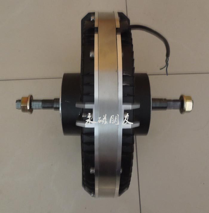 Disc type ironless generator Inner rotor permanent magnet generator (shaft rotation)generator spot