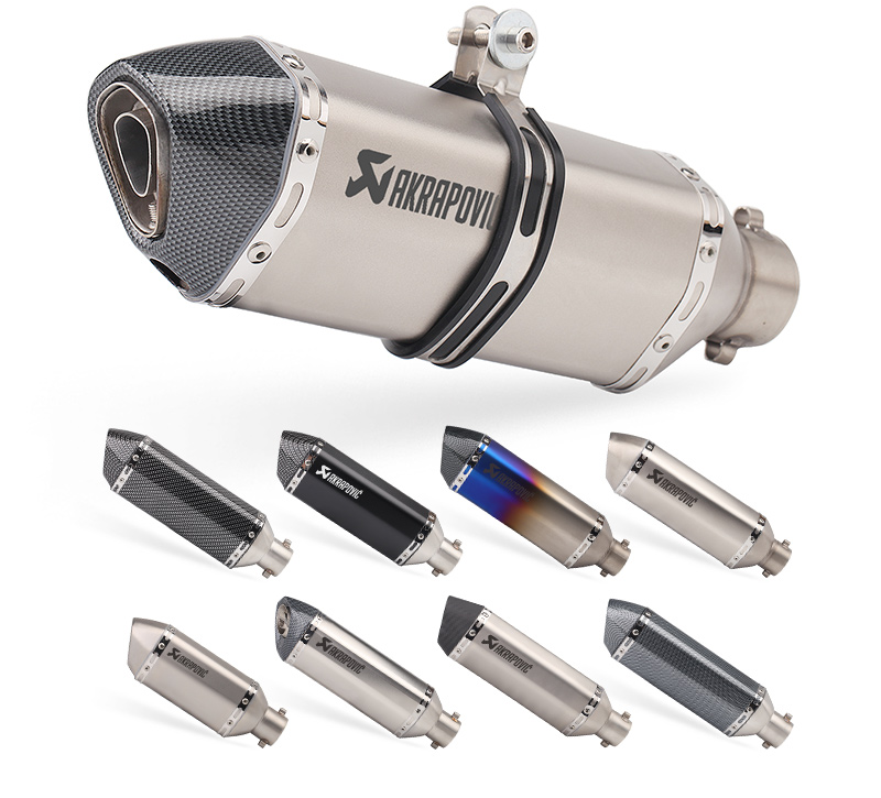 Ống xả sửa đổi xe máy Hình lục giác nhỏ K7 K8 350 Horizon Yamaha ống xả sửa đổi - Ống xả xe máy pô xe tay ga