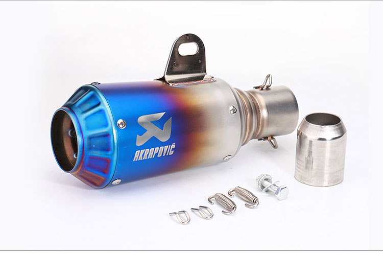 Xe máy sửa đổi ống xả xe thể thao Kawasaki Huanglong 600 thùng phân khối lớn Tianzhu ống xả phổ quát - Ống xả xe máy pô xe super dream chính hãng
