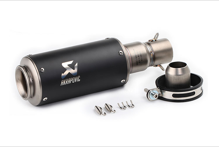 Xe máy sửa đổi ống xả xe thể thao Kawasaki Huanglong 600 thùng phân khối lớn Tianzhu ống xả phổ quát - Ống xả xe máy pô xe super dream chính hãng