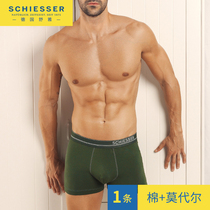 German Shuya underwear mens summer cotton modal boxer shorts U convex thin boxer shorts breathable youth shorts