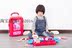 Chính hãng Xiaoma Baoli nhà bếp xe đẩy trường hợp tương tác cha mẹ-con mô phỏng cảnh đồ chơi đồ trang sức mỹ phẩm trường hợp chơi nhà đồ chơi trang điểm Đồ chơi gia đình