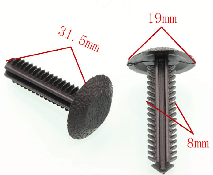 Lengthened cover trunk roof lining canopy clip clip for BMW Mercedes-Benz Toyota Foss Toyota