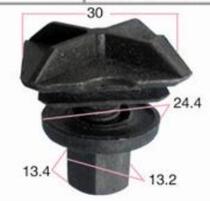 Buckle plastic Audi big screw anti-collision strip clip Daquan original 142