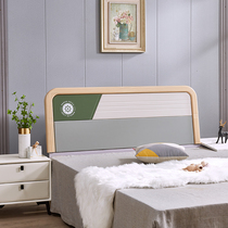  American headboard 1 5 meters backrest childrens princess paint Korean single custom simple modern headboard single buy