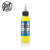 Different embroidery Hall tattoo equipment American original imported tattoo color material fusion NEON YELLOW