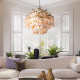 Japanese American chandelier living room creative shell cloakroom