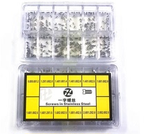 Watch parts bottom cover screw watch lock bottom cover boxed screw all steel screw Watch tool