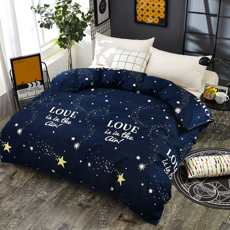 Lovers Mercury nhà dệt bông chăn đơn mảnh bông đơn mùa hè sinh viên ký túc xá 1,5 m đôi chăn 	chăn phao 5 món