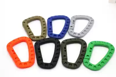 Tactical multifunctional mountaineering buckle mountaineering bag load-bearing external key chain climbing tool backpack hook