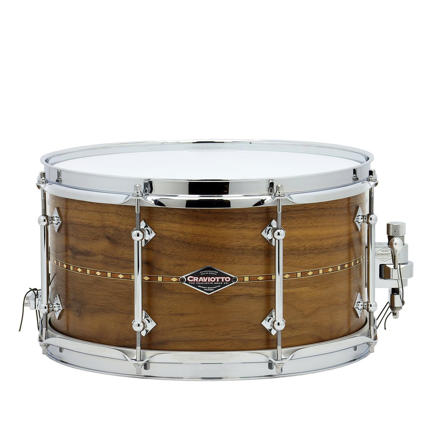 Calvin trust CRAVIOTTO Army drums custom series hu peach wood Walnut Army drums high-end veneer 1307