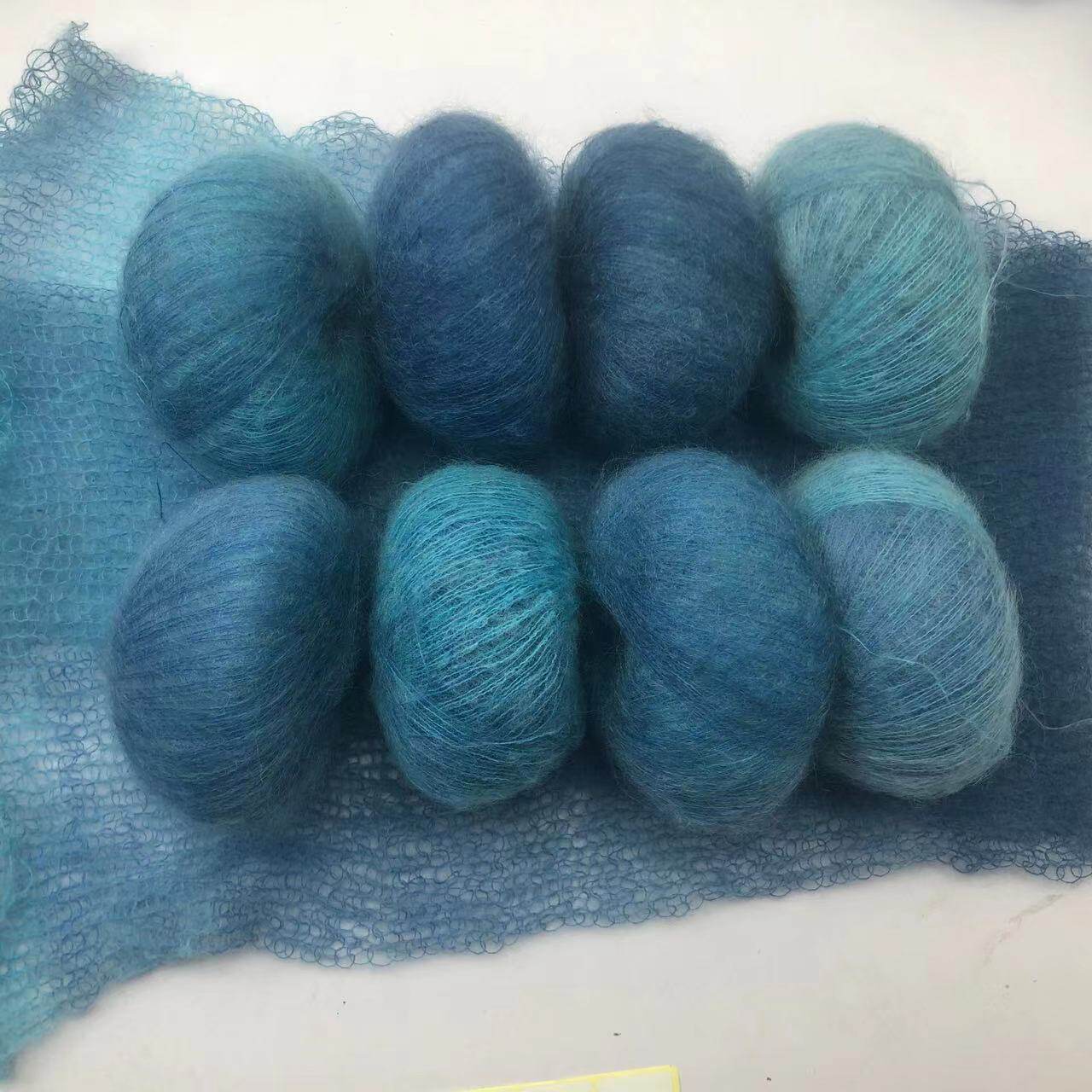 Шелковый шерстяной свитер, шарф, 200 грамм 