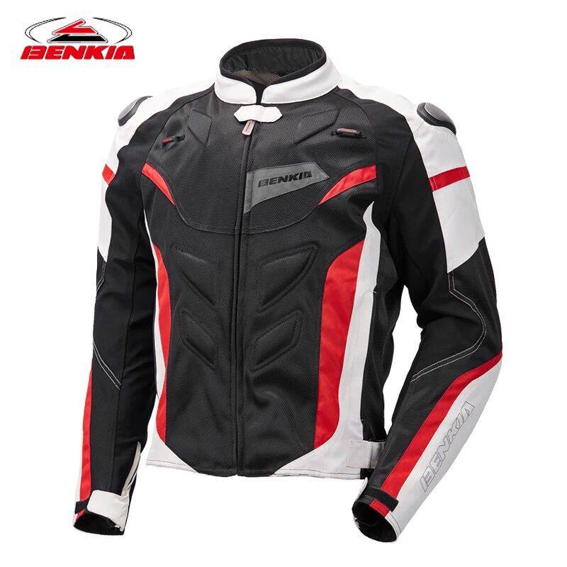 BENKIA motorcycle riding clothing men's and women's autumn and winter fall-proof four-season heating clothes Motorcycle racing slim clothing