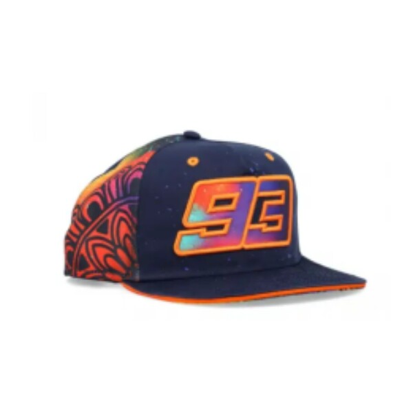 Тюнинг мотоцикла mm93马奎斯联名款motogp摩托车户外遮阳帽防晒帽时尚潮鸭舌帽男士 No brand