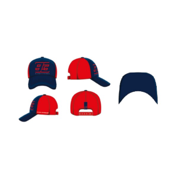 Тюнинг мотоцикла mm93马奎斯联名款motogp摩托车户外遮阳帽防晒帽时尚潮鸭舌帽男士 No brand