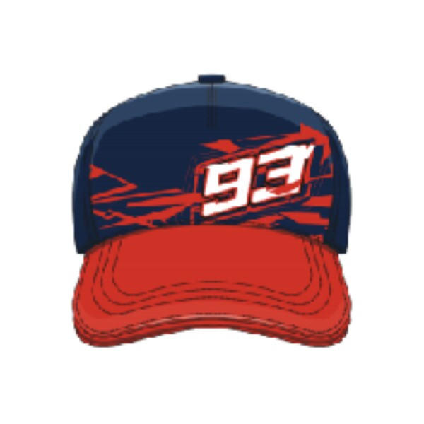 Тюнинг мотоцикла mm93马奎斯联名款motogp摩托车户外遮阳帽防晒帽时尚潮鸭舌帽男士 No brand