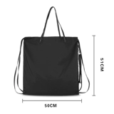 Вместительный и большой мешочек для отдыха, рюкзак для путешествий, сумка на одно плечо подходит для мужчин и женщин, спортивная спортивная сумка, на шнурках