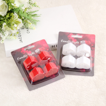 Heart-shaped package Birthday creative wedding proposal Confession romantic LED candle light Rose electronic candle