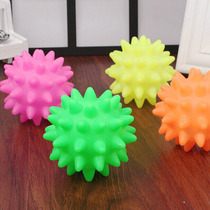 Dog vinyl bite dentifrice toy pet spiky ball meteor fa sheng qiu diameter 6 5cm