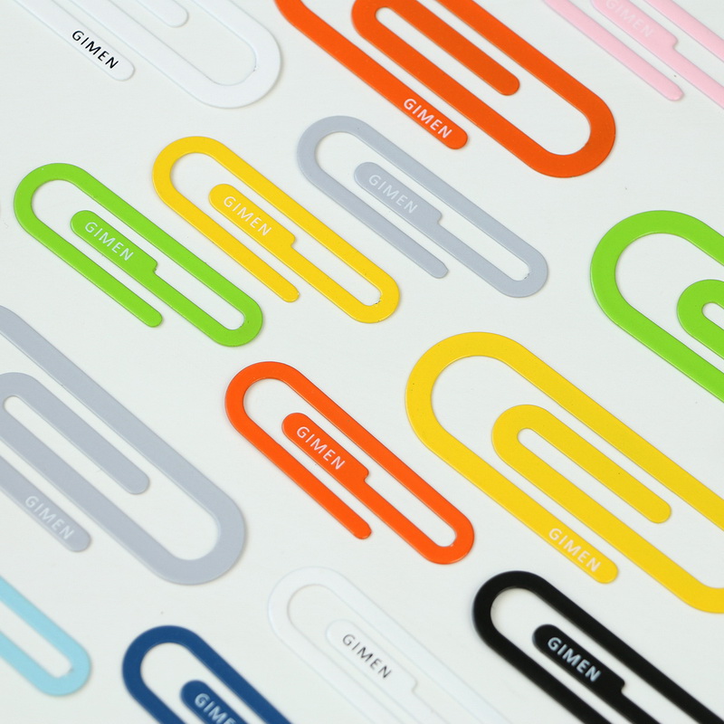 Giant door color large paper clip metal bookmark paging folder file data identification folder index folder 2 pieces