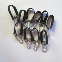 Outdoor swing connection belt connection ring buckle hook Horizontal bar Quick detachable device Room beam expansion screw Childrens swing accessories