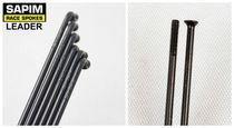 SAPHIM LEADER black isodiamem 2 0mm round spokes straight heads and elbows have