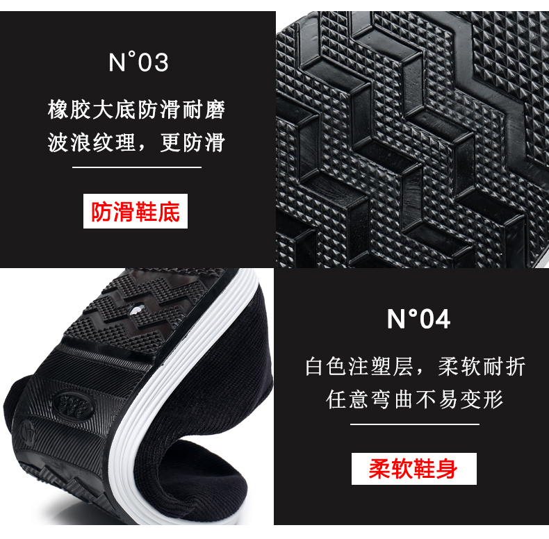 Giày Bắc Kinh nam vải nhung mềm trượt đáy mang thanh niên hoang dã giản dị lười biếng cắt thấp giày thoáng khí - Giày thấp giày the thao nam