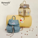 Vanwalk Lucky House Niche Design Girl рюкзак новогодний свет путешествует маленькая сумка для рюкзака