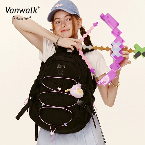 Вместительный и большой рюкзак для выхода на улицу, сумка через плечо, ранец для путешествий, подходит для студента