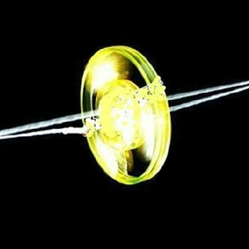 Мигающая велосипедная кассета со шнуром, светящийся детский волчок, игрушка