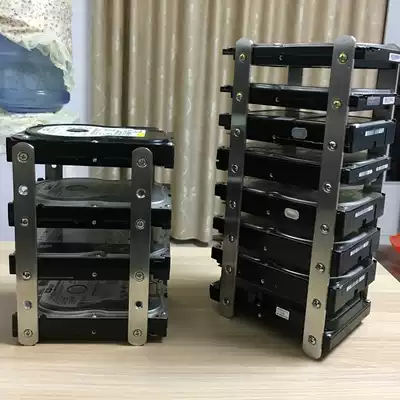 Mechanical hard disk shelf multi-layer 3 5 Bay extension rack centralized rack array stacking shelf external chia dedicated