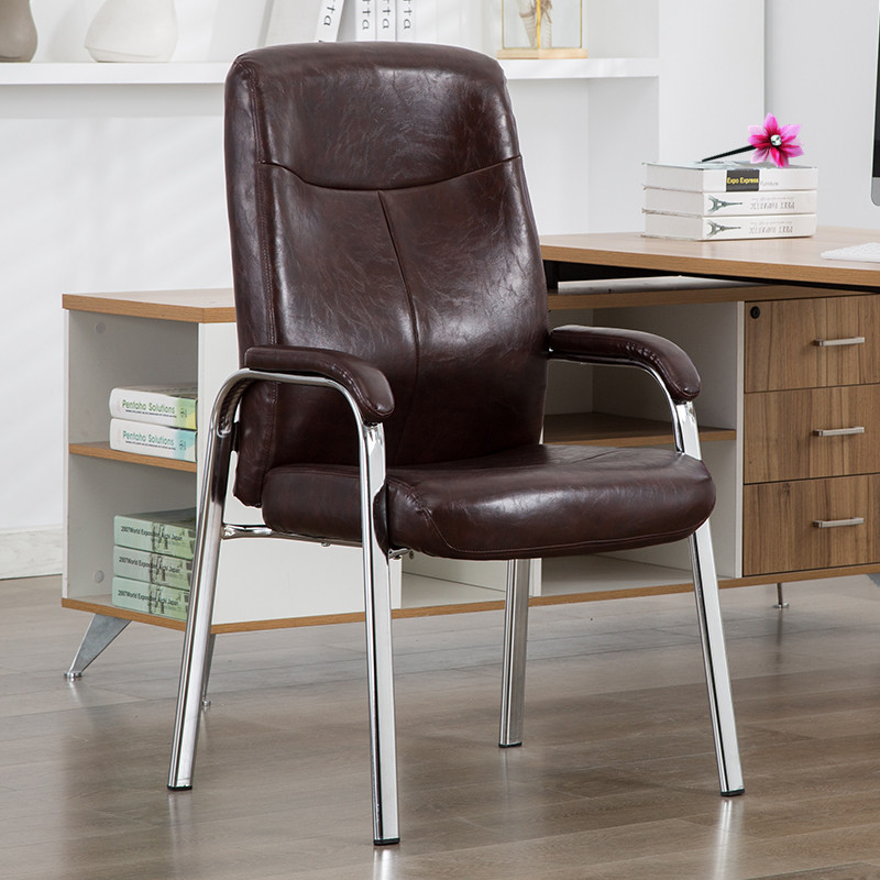 Chess room special thickened mahjong chair strong fat steel feet Home office chair Leisure backrest Modern computer chair