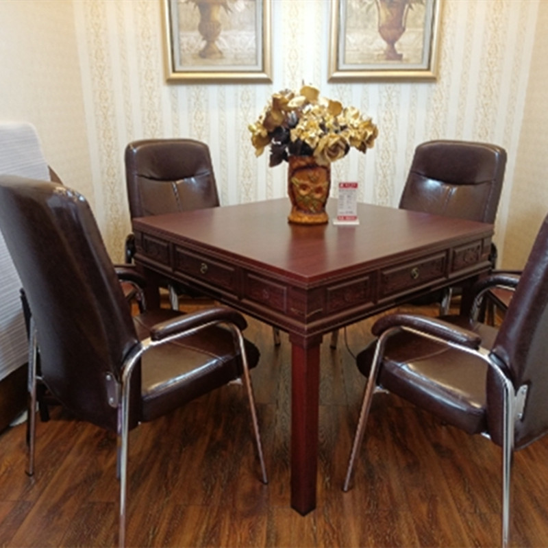 Office conference chair comfortable sedentary elderly anti-fall backrest leather chair hotel teahouse chess mahjong high chair