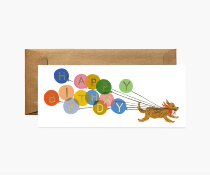 Happy birthday greeting card female ins Wind children send boyfriend handwritten high-end creative large size envelope set