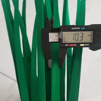 Зеленая ширина 1 см толщиной 0,5 мм 3 метра 10 10 штук