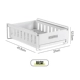 【Белая】 чаша на полке, приготовленная на пластинке