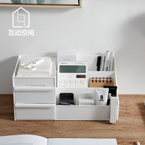 Minimalist drawer Cosmetic Storage Box Dorm Skin Care Products Finishing Dressers students Desktop shelters Shelves Gods