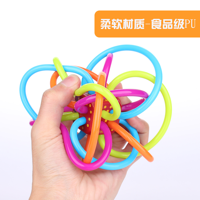 新品热卖Manhattan Toy Winkel 曼哈顿牙胶球手抓球 婴儿磨牙球