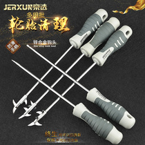 Jingxuo car tire stone cleaning tool car clear Stone hook multi-function to Stone hook pick buckle stone tool