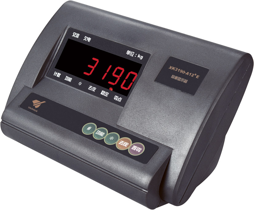 Shanghai Yaohua electronic scale meter scale weighing display ground pound control XK3190 A12 E with RS232