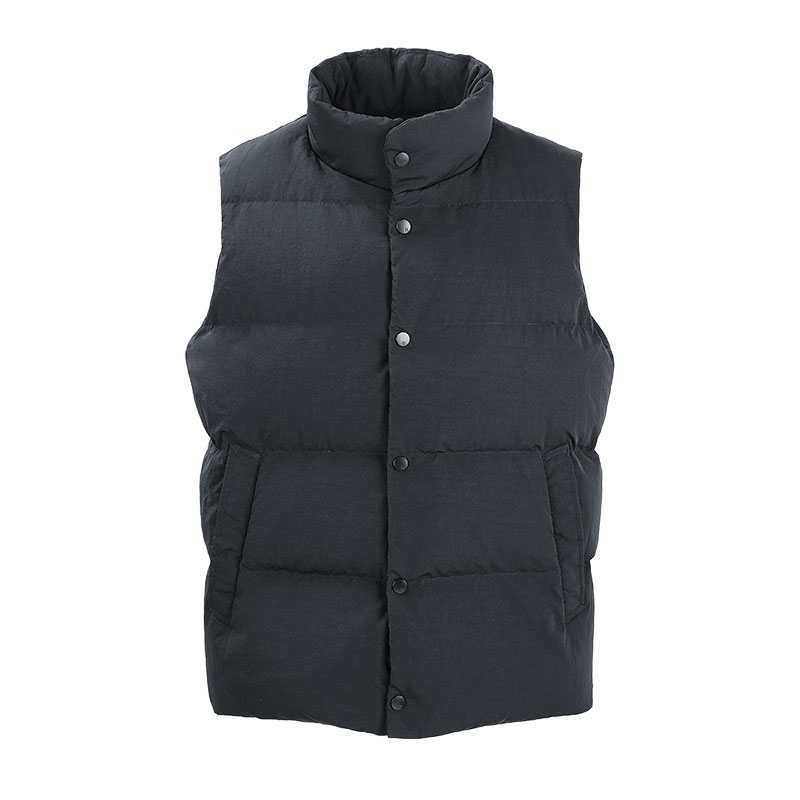 Gofan xuống 2019 mùa thu / mùa đông mới giản dị ấm áp ngắn đứng mũi giáp của nam giới xuống áo khoác vest nam 100