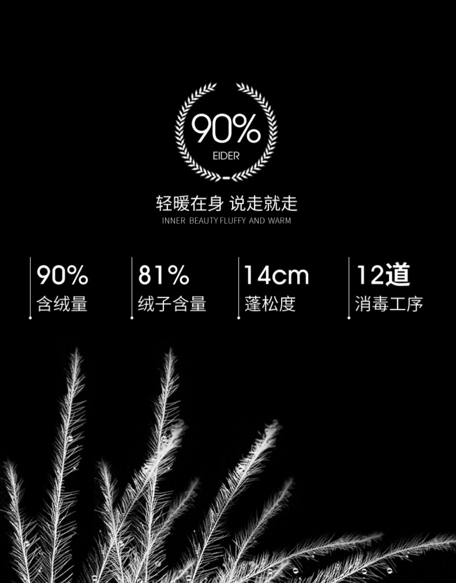 高梵 男士短款轻薄羽绒服 红外蓄热内里 90%含绒量 图10