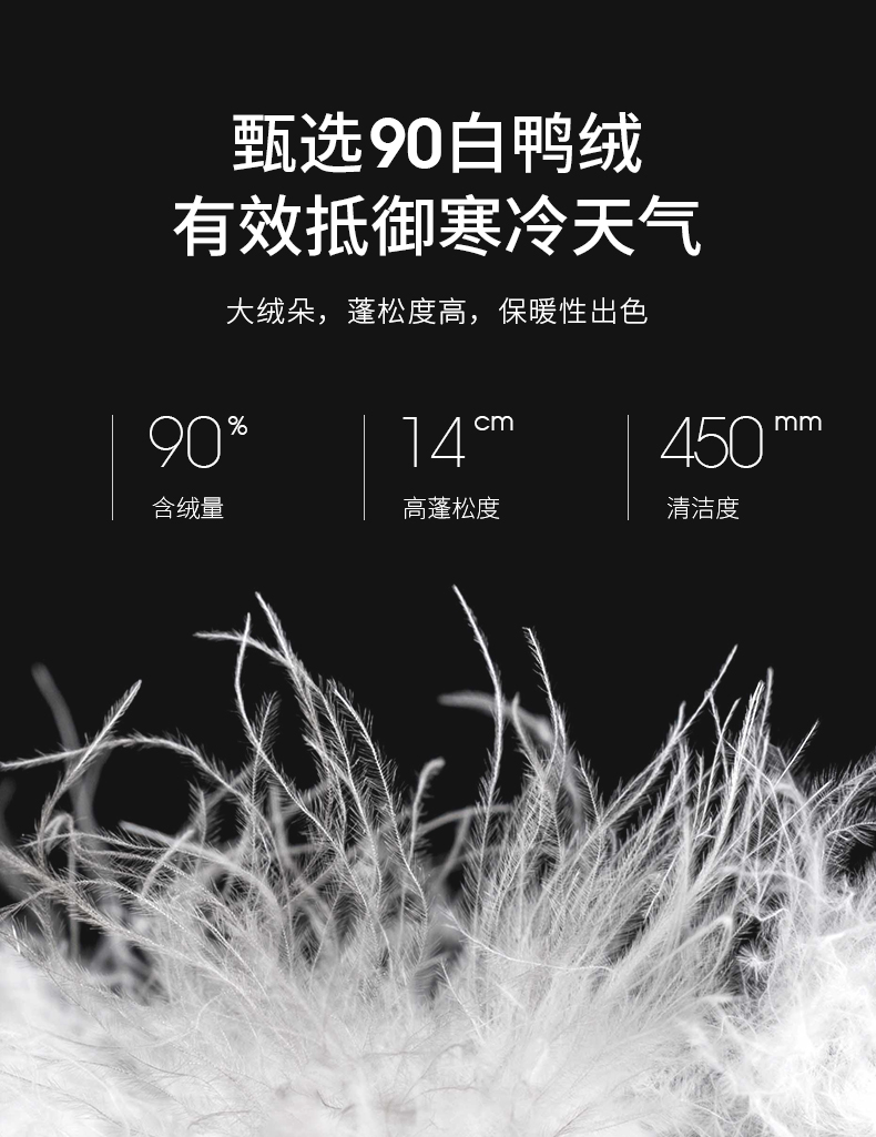 王子文同款 高梵×史努比 时尚短款羽绒服 图7