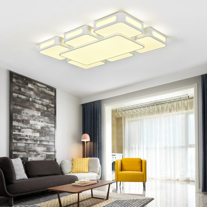 Rectangular living room lamp LED suction ceiling lamp Atmosphere 2022 New minimalist modern home dining room Bedroom Book Room lamp