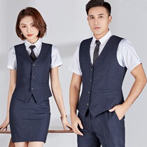 Men and women Overalls Machia Suite Shaqiu KTV Hotel Bar Catering Bank Front Desk Professional Clothes Workwear Uniform